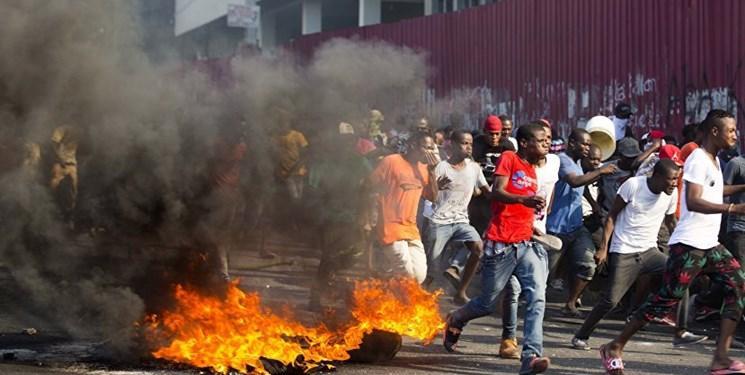 معترضان در هائیتی خواهان قطع ارتباط این کشور با آمریکا شدند