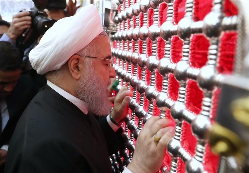 روحانی وارد نجف اشرف شد