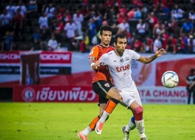 پیروزی ارزشمند بانکوک یونایتد با بازی 59 دقیقه ای پولادی