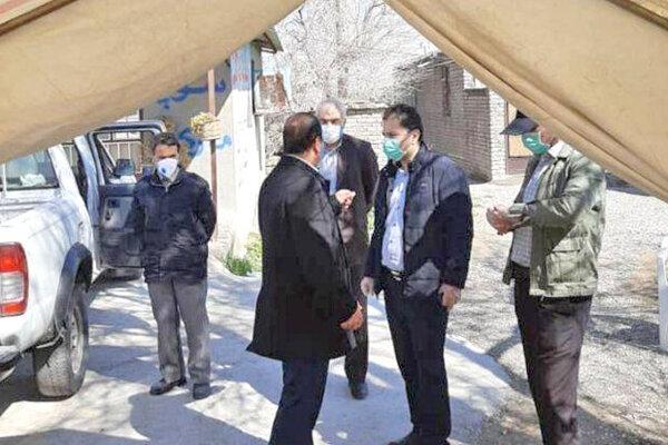 ایستگاه کنترل و غربالگری کرونا در جاده قم - ساوه فعال شد ایستگاه کنترل و غربالگری کرونا در جاده قم - ساوه فعال شد