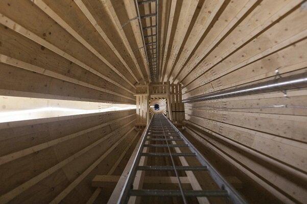 ساخت دومین توربین بادی چوبی در سوئد