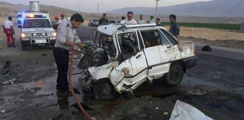 6 کشته در تصادف راستا ایرانشهر به مهرستان