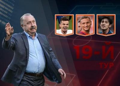 سردار آزمون در تیم منتخب لیگ برتر روسیه