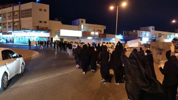 مردم بحرین با برپایی تظاهرات خواهان آزادی زندانیان شدند