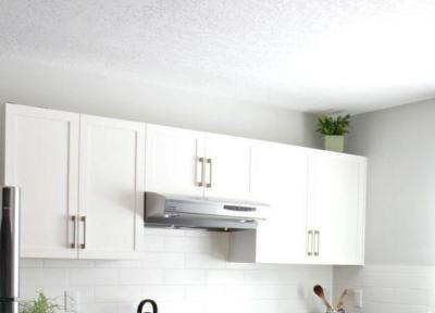مدل رنگ کابینت خاکستری و سفید مشکی مناسب آشپزخانه های مدرن