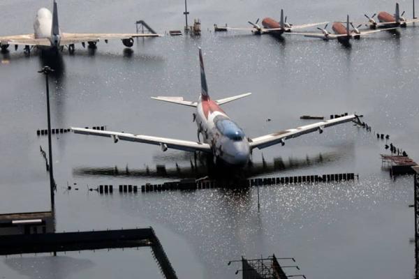 خطرات ناشی از تغییرات اقلیمی، فرودگاه های آمریکا را تهدید می نمایند