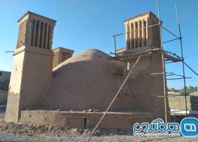 بازسازی ویلا: بازسازی آب انبار تاریخی محله مریم آباد یزد